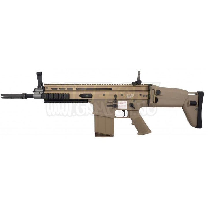 FN Herstal - SCAR-H CQC Gassdrevet Softgunrifle - TAN - Game-On.no