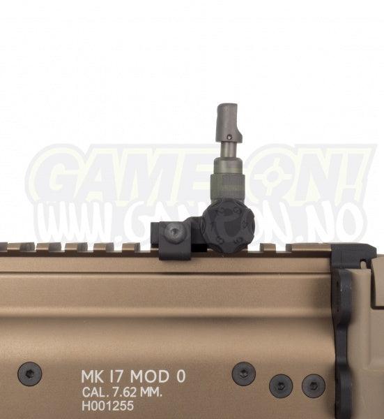 FN Herstal - SCAR-H CQC Gassdrevet Softgunrifle - TAN - Game-On.no