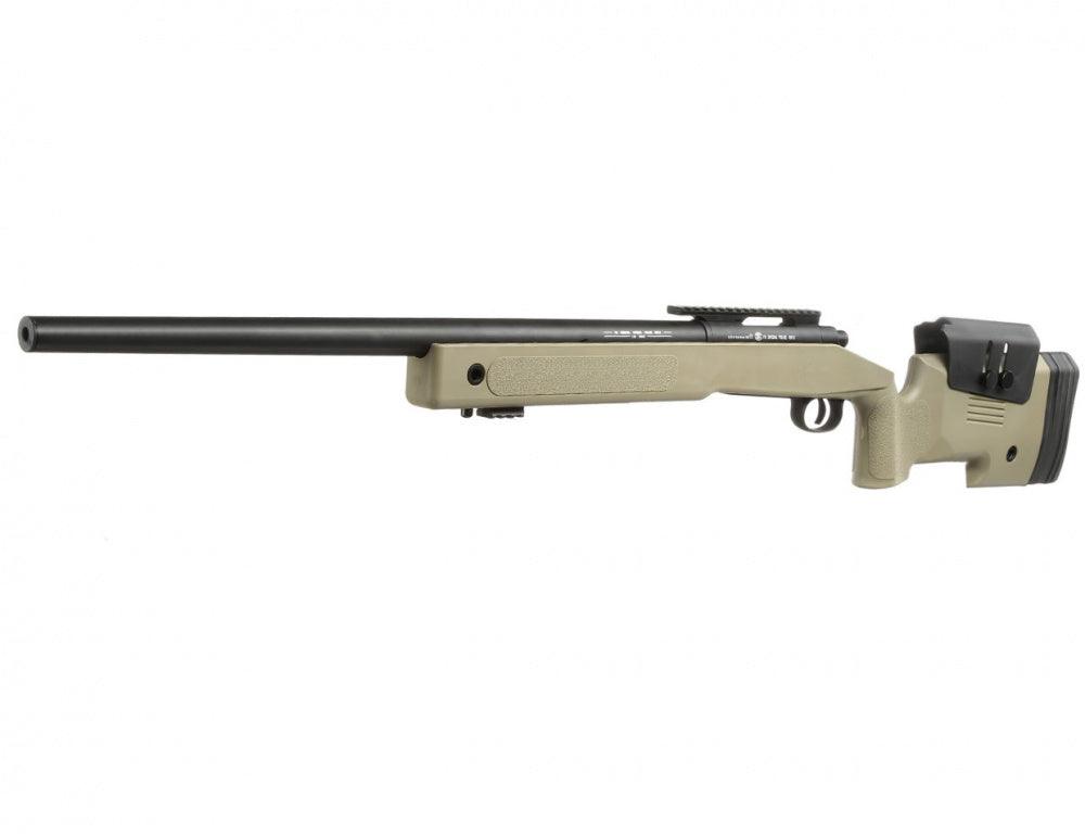 FN Herstal - SPR A2 Fjærdrevet Softgun Sniper - TAN - Game-On.no