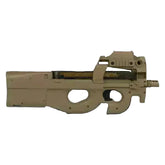 FN P90 Elektrisk Airsoftrifle med Rødpunktsikte(PAKKE) - TAN - Game-On.no