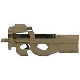 FN P90 Elektrisk Airsoftrifle med Rødpunktsikte(PAKKE) - TAN - Game-On.no