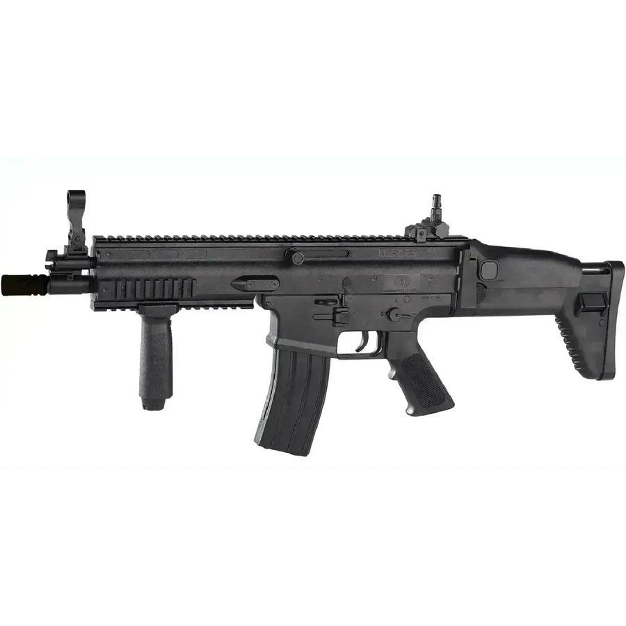 FN SCAR-L - Fjærdrevet Softgunrifle - Svart - Game-On.no