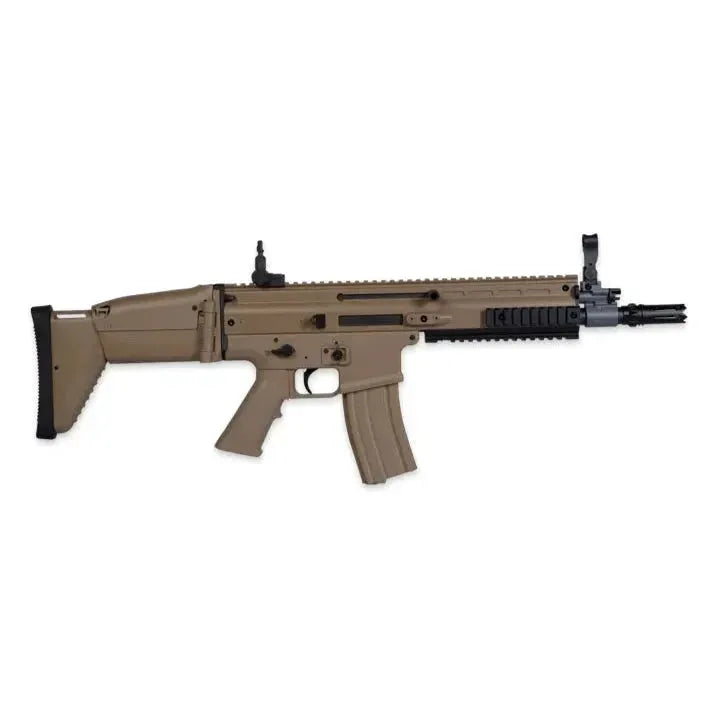 FN SCAR Sportline - Elektrisk Softgunpakke - TAN - Game-On.no