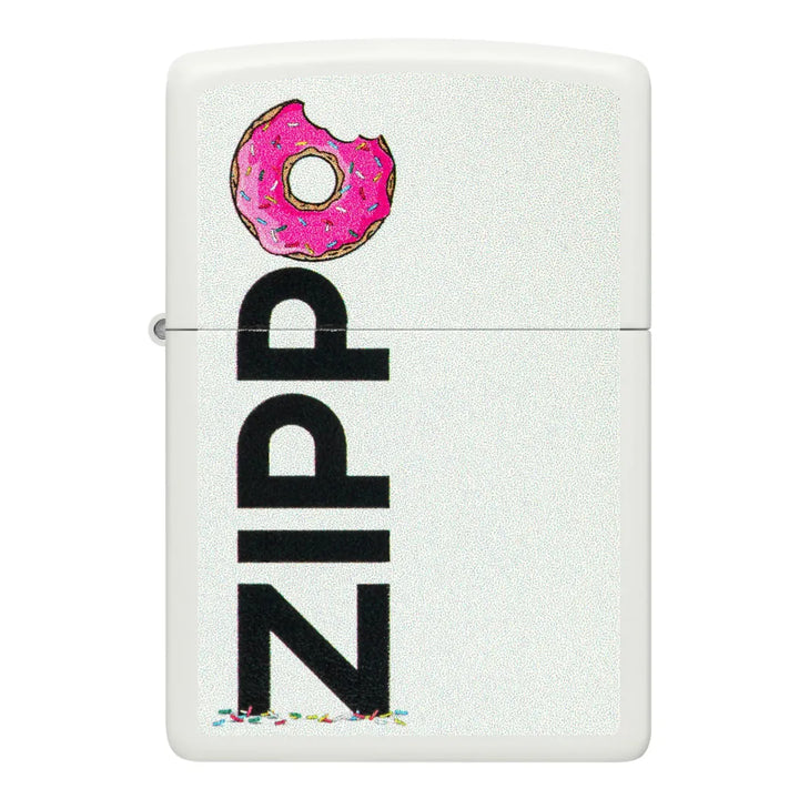 Frosted Doughnut Zippo Motiv - Game-On.no