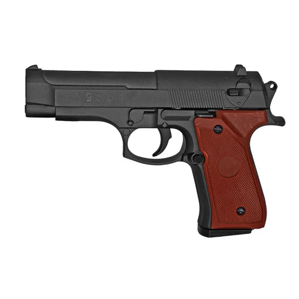 Galaxy - Mini M9 (G22) Fjærdrevet Softgun Pistol - Full Metall – Game-On.no