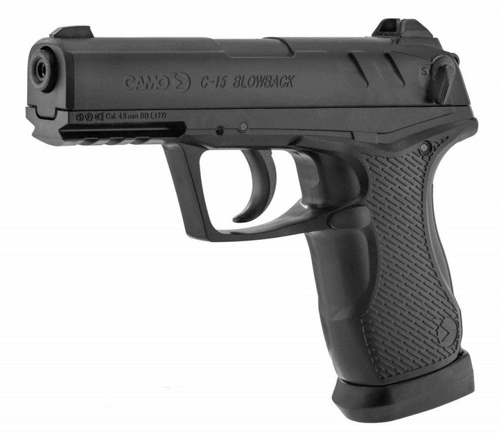 Gamo - C15 CO2 Drevet Luftpistol med Blowback - 4.5mm - Game-On.no