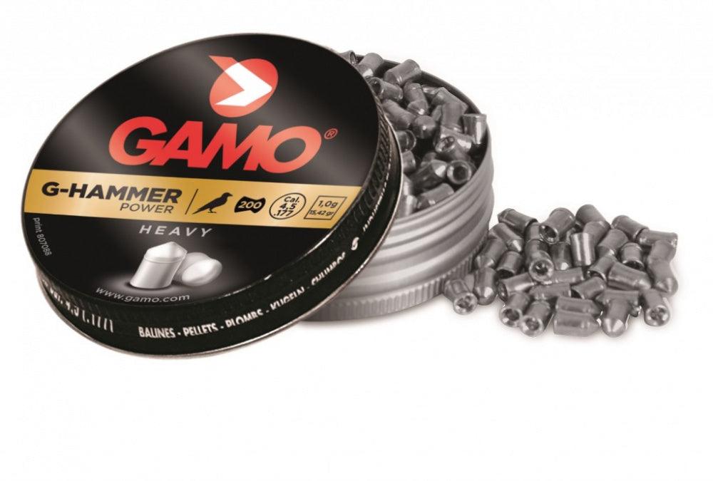 Gamo - G-Hammer Heavy 4.5mm Pellets til Luftvåpen - 200stk - Game-On.no