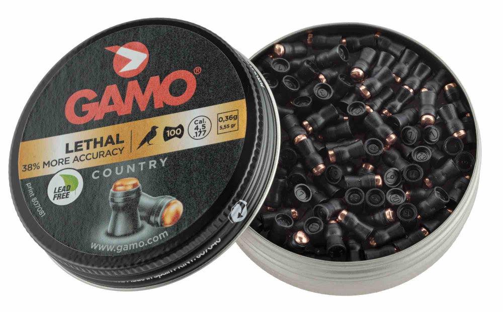 Gamo - Lethal Accuracy 4.5mm Pellets til Luftvåpen - 100stk - Game-On.no