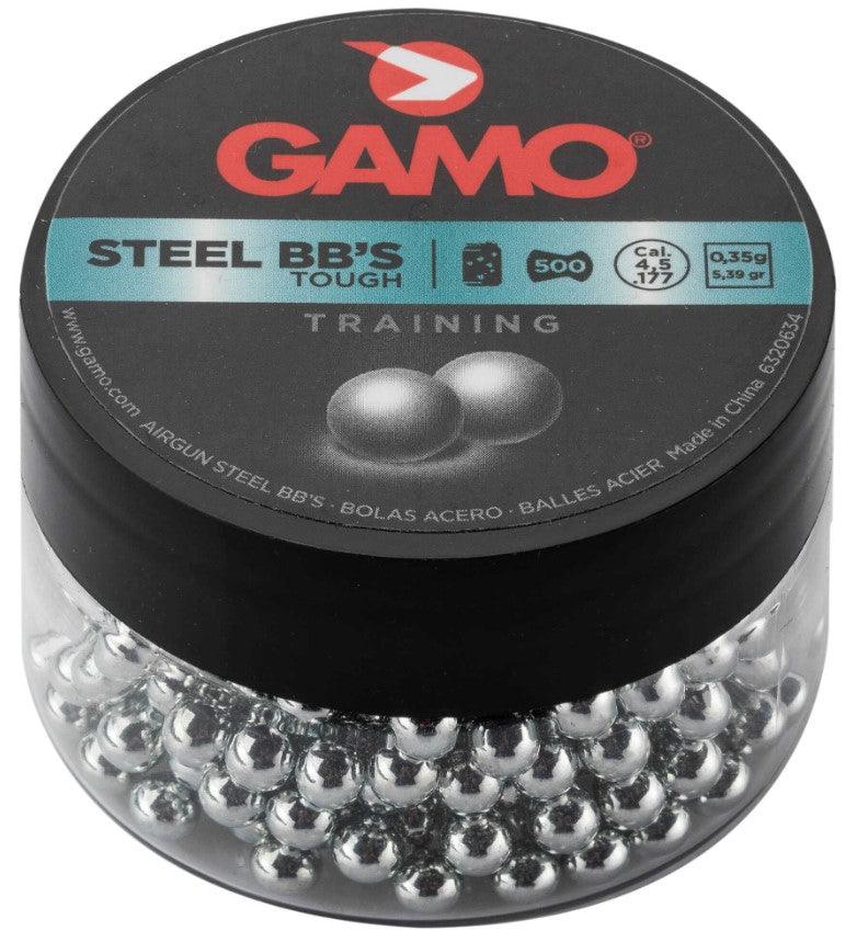 Gamo - Training 0.35g 4.5mm BB Stålkuler til Luftvåpen - 500stk - Game-On.no