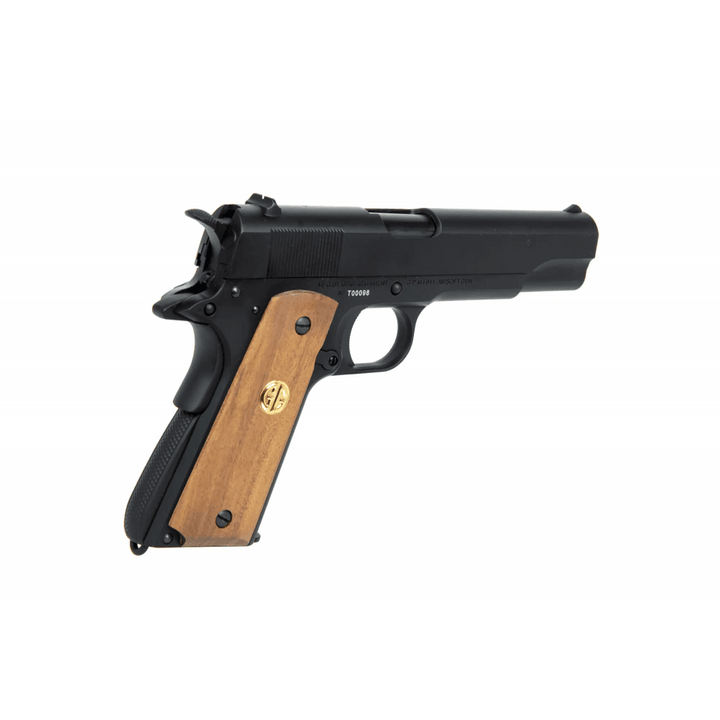 G&G GPM1911 GP2 Airsoftpistol med Blowback - Metall & Tre - Game-On.no