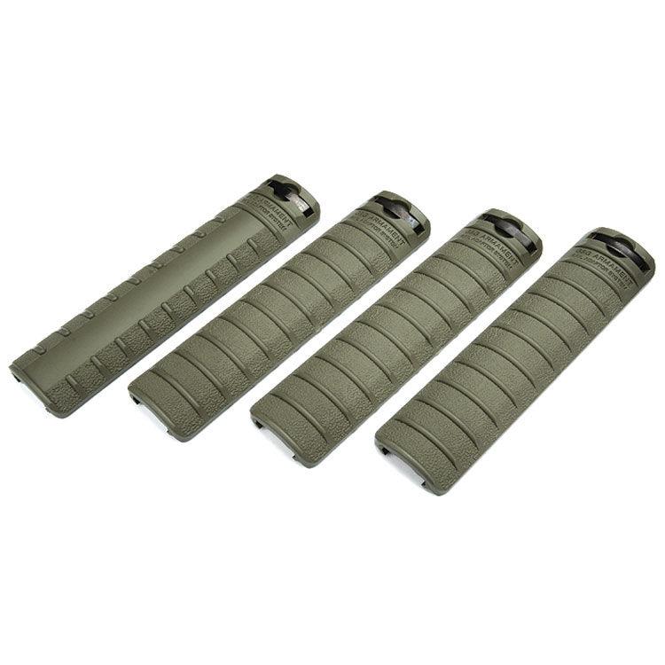 G&G Rail Cover Sett - 4stk - OD Green - Game-On.no