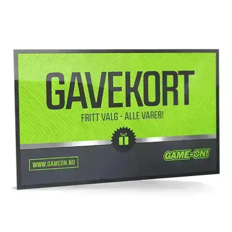 Game-On Gavekort bilete