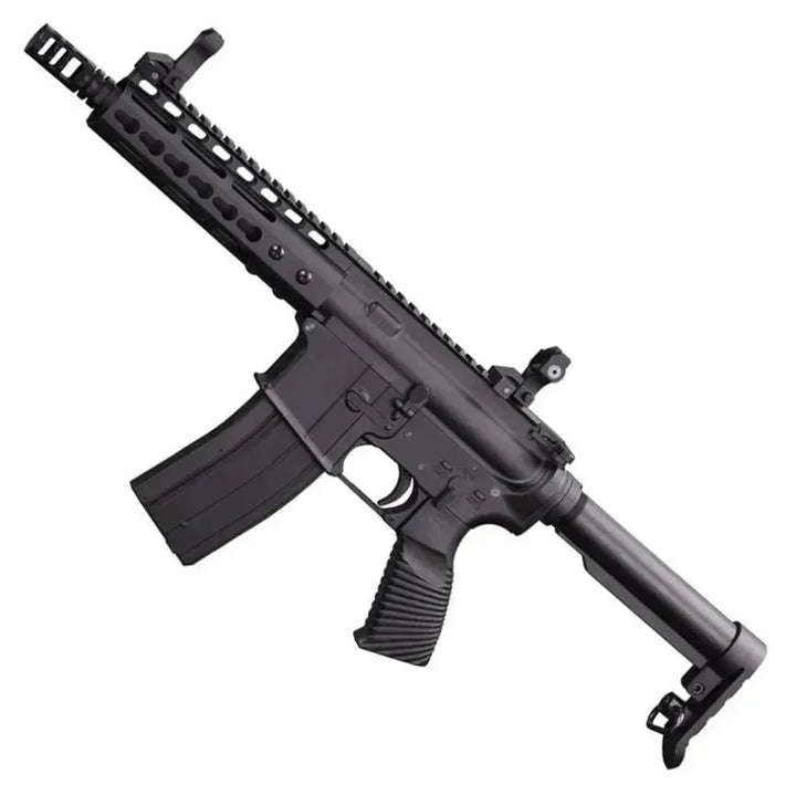 GE - M4 KeyMod Elite 7 Gassdrevet Softgunrifle med Blowback - Game-On.no