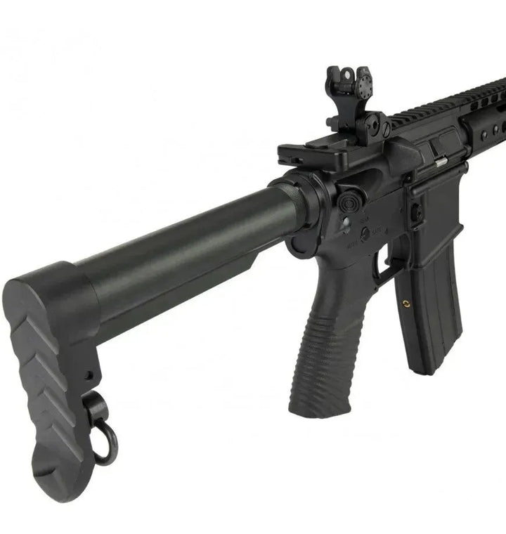 GE - M4 KeyMod Elite 7 Gassdrevet Softgunrifle med Blowback - Game-On.no