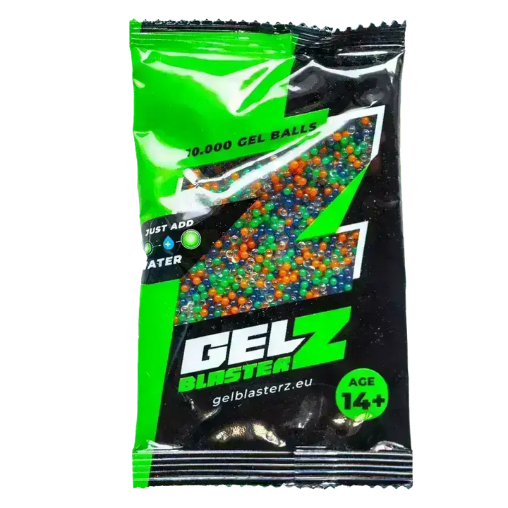 Gel Balls - Gel Blasterz - 10 000stk - Game-On.no
