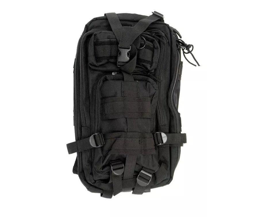 GFC Tactical Assault Pack Ryggsekk - Justerbar Stridssekk Svart - Game-On.no