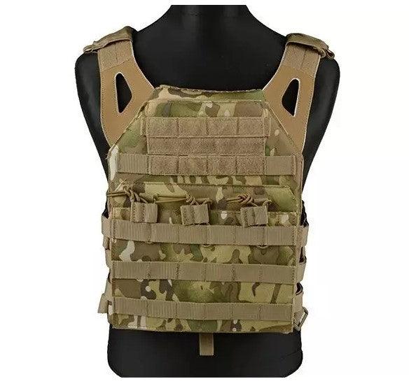 GFC Taktisk Vest - Jump-type Plate Carrier - Multicam - Game-On.no