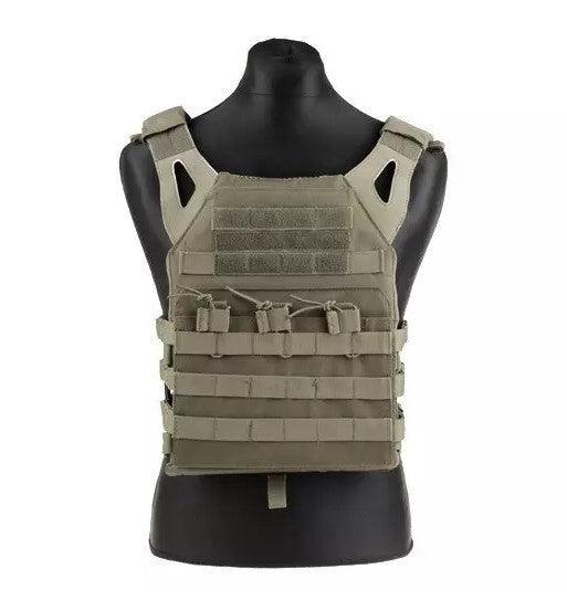 GFC Taktisk Vest - Jump-type Plate Carrier - Oliven - Game-On.no