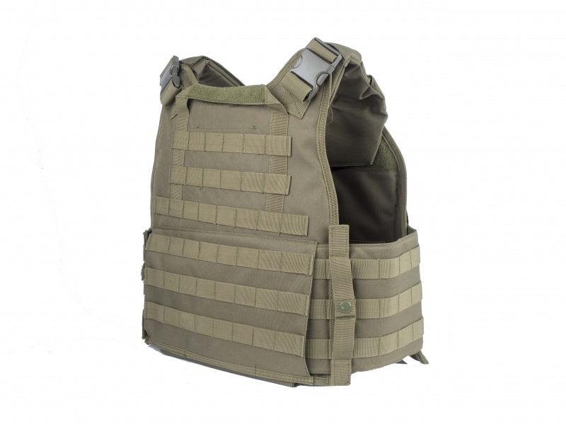 GFT - Plate Carrier MOLLE Vest - Olive - Game-On.no