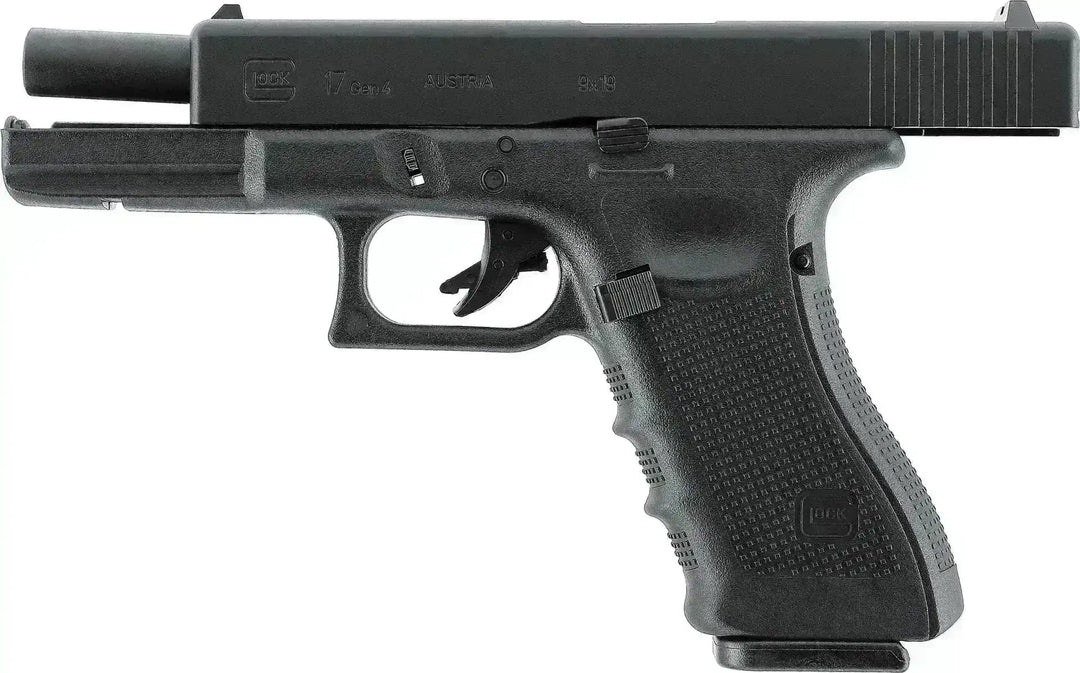 Glock 17 Gen4 Gass Softgun med Blowback - Pakkesett - Game-On.no
