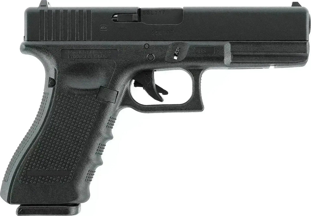 Glock 17 Gen4 Gass Softgun med Blowback - Pakkesett - Game-On.no