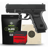 Glock 19 Co2 Airsoft Uten Blowback GNB - Pakkesett - Game-On.no