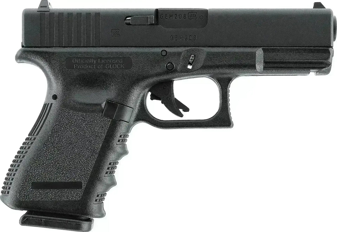 Glock 19 - Gass softgun med blowback - Pakkesett - Game-On.no