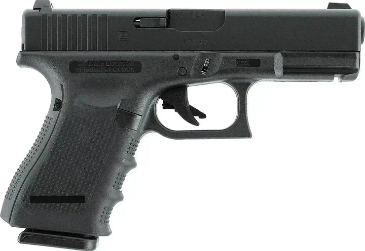 GLOCK 19 Gen4 Gass Softgun med Blowback - Pakkesett - Game-On.no
