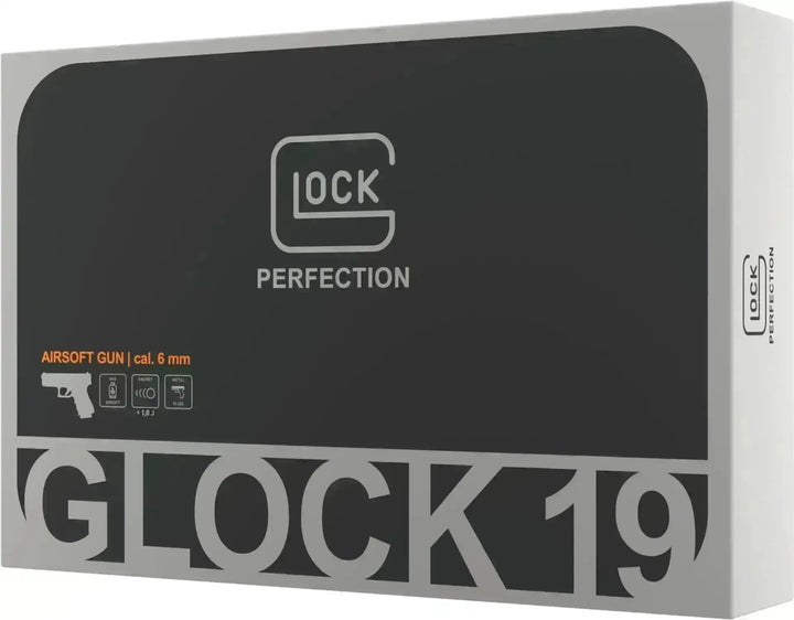 GLOCK 19 Gen4 Gass Softgun med Blowback - Pakkesett - Game-On.no