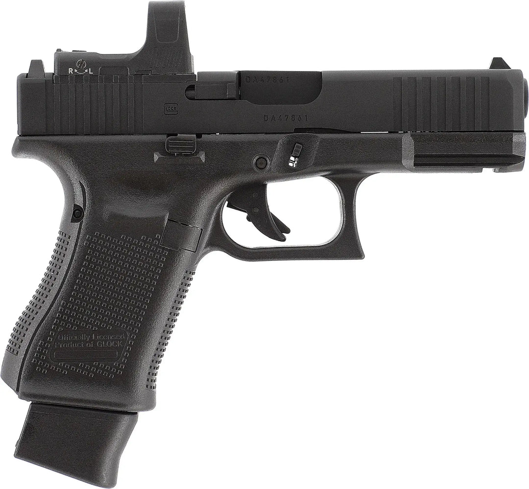 GLOCK 19 Gen5 MOS Softgunpistol med Blowback - Pakkesett - Game-On.no