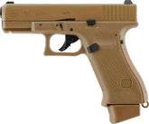 Glock 19X FDE - Gass Softgun med Blowback - Pakkesett - Game-On.no