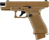 Glock 19X FDE - Gass Softgun med Blowback - Pakkesett - Game-On.no