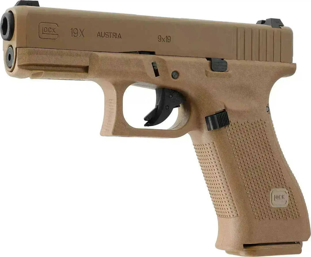 Glock 19X Gass Softgun med Blowback - Pakkesett - Game-On.no