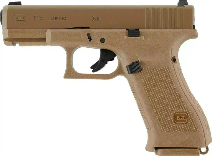 Glock 19X Gass Softgun med Blowback - Pakkesett - Game-On.no