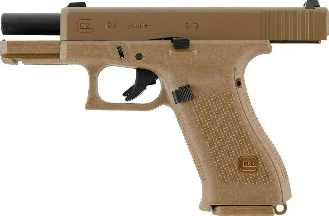 Glock 19X Gass Softgun med Blowback - Pakkesett - Game-On.no