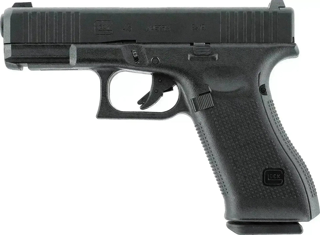 Glock 45 - Gass Softgun med Blowback - Pakkesett - Game-On.no