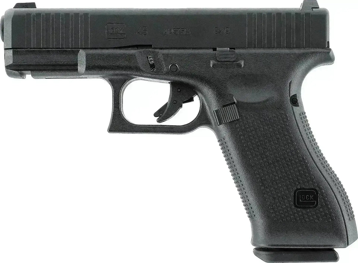 Glock 45 - Gass Softgun med Blowback - Pakkesett - Game-On.no