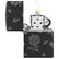 Zippo Flower Skulls Lighter
