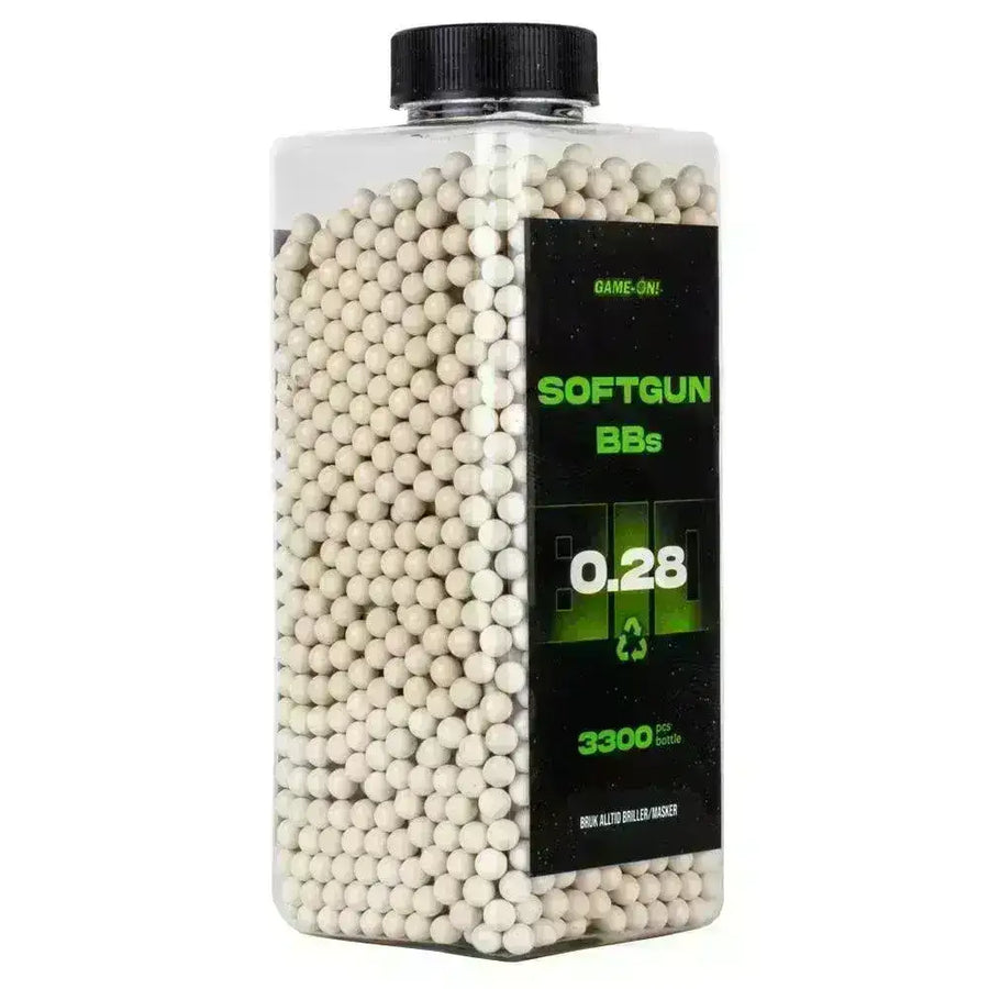 Kuler Box GO! BIO kuler - 0.28g - Flaske med 3300stk – Game-On.no