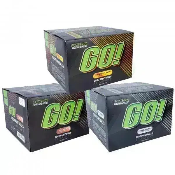 GO! Paintballs - Mixed - Silver/Bronze/Gold - Game-On.no