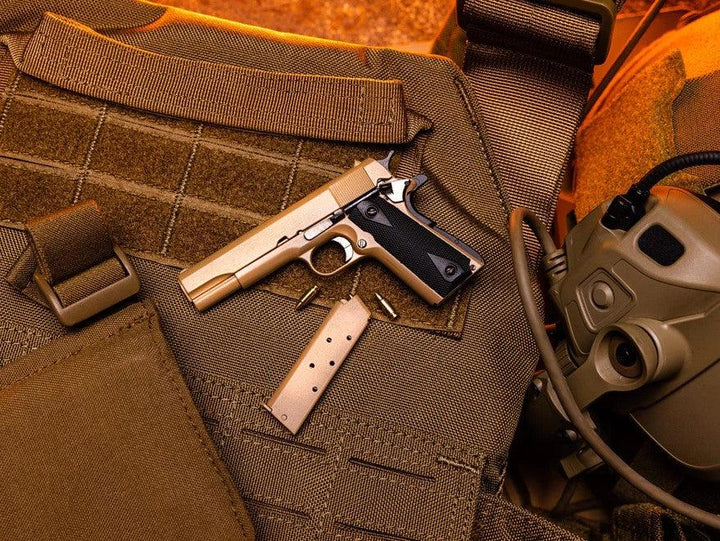 Goatguns - Mini 1911 - Replika Modell - Coyote - Game-On.no