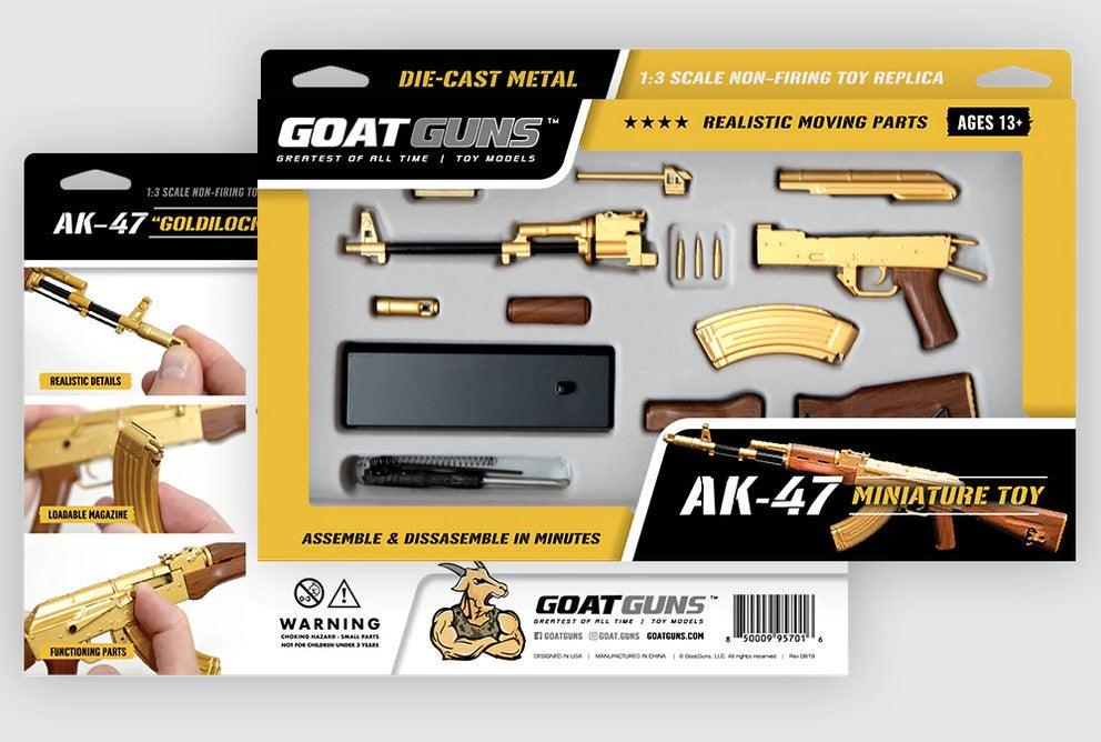 Goatguns - Mini AK47 - Replika Modell - Gull - Game-On.no