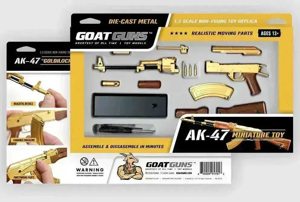 Goatguns - Mini AK47 - Replika Modell - Gull - Game-On.no