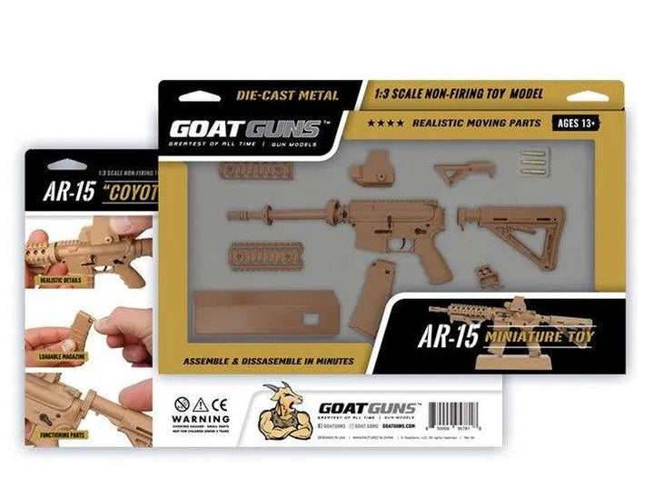 Goatguns - Mini AR15 - Replika Modell - Coyote - Game-On.no