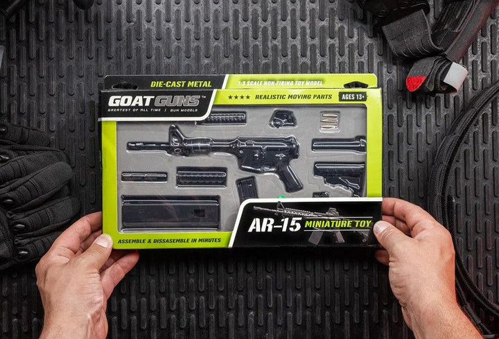 Goatguns - Mini AR15 - Replika Modell - Svart - Game-On.no