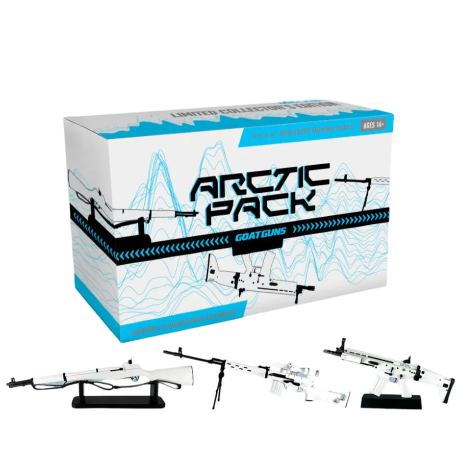 Goatguns - Mini Arktisk Sett med 3stk Replika Modeller - Special Edition - Game-On.no
