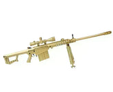 Goatguns - Mini Barret .50 - Replika Modell - Gull - Game-On.no