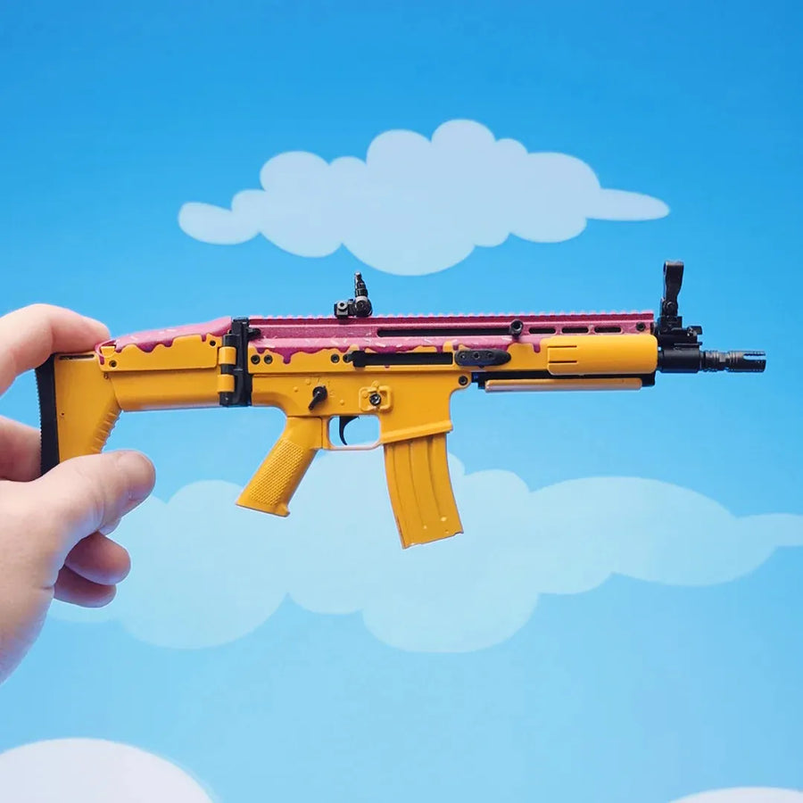 Goatguns - Mini "Donut" SCAR - Replika Modell - Limited Edition - Game-On.no