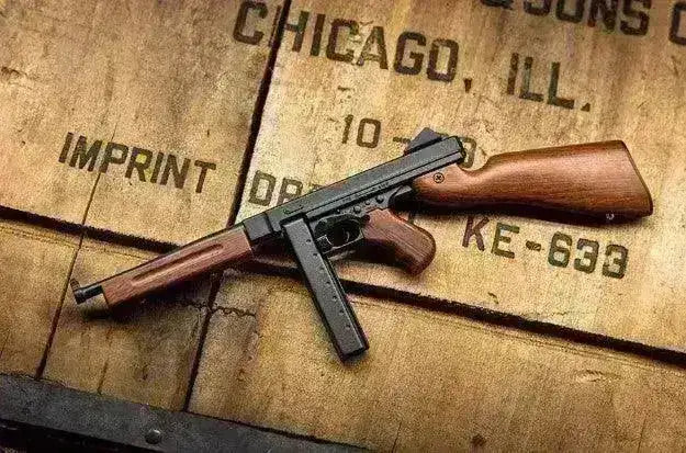 Goatguns - Mini Tommy Gun - Replika Modell - Svart - Game-On.no