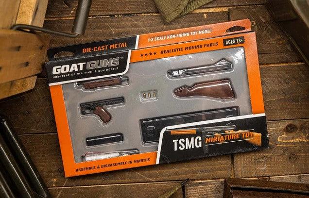 Goatguns - Mini Tommy Gun - Replika Modell - Svart - Game-On.no